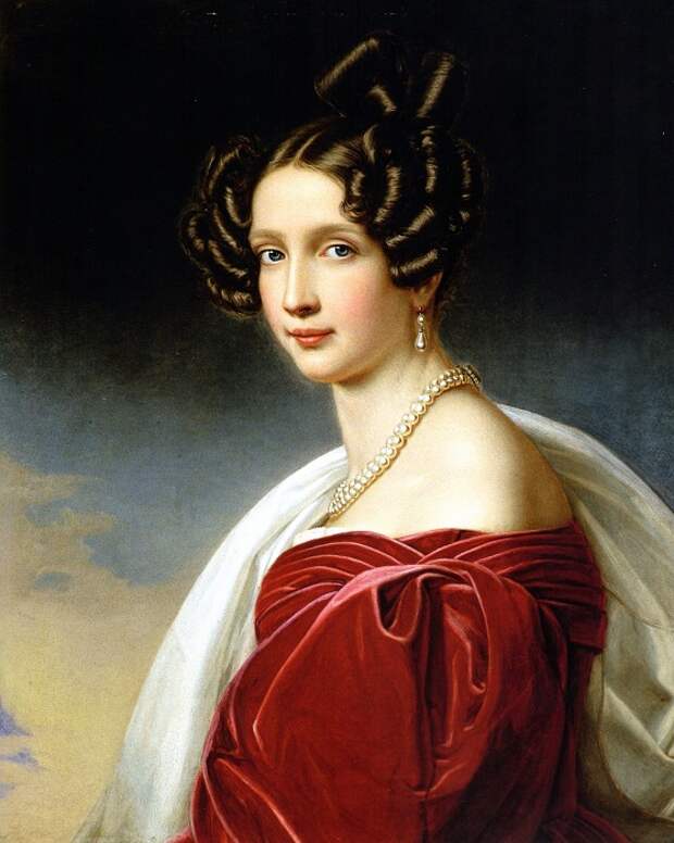 София Баварская - эрцгерцогиня Австрии, 1832 год. | Фото: ru.wikipedia.org.