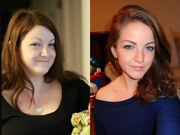 похудение: до и после