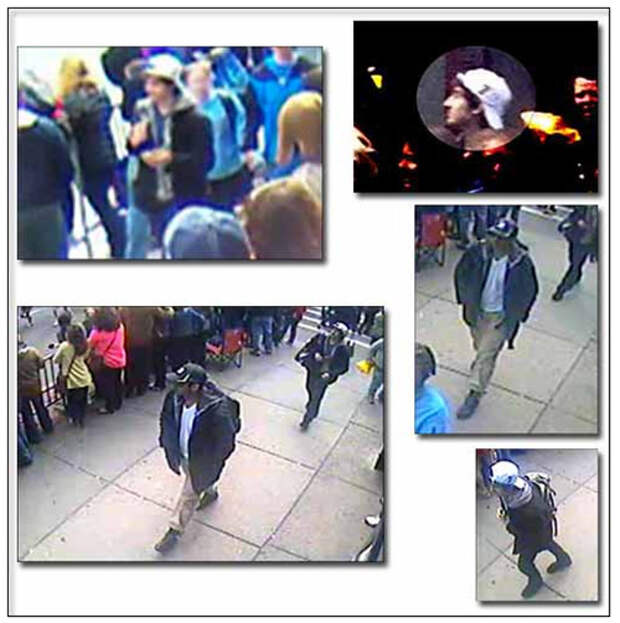 Image - FBI relases official photos of Boston marathon bombing suspects