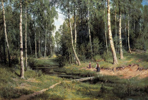 Все оттенки леса на картинах Шишкина