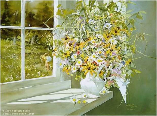 акварели художника Carolyn Blish-06