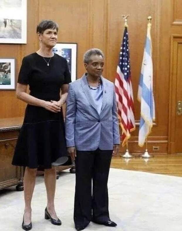 Мэр Чикаго с женой Мэр Чикаго с женой