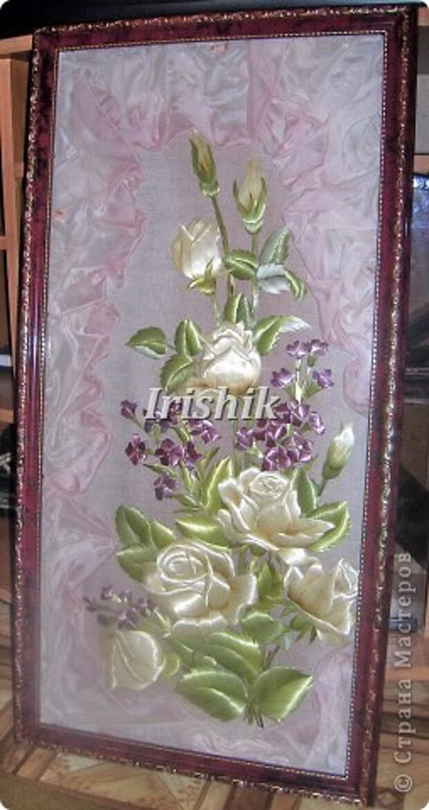 Восхитительные розы. Аппликация из соломки. Мастер-класс (1) (254x480, 135Kb)