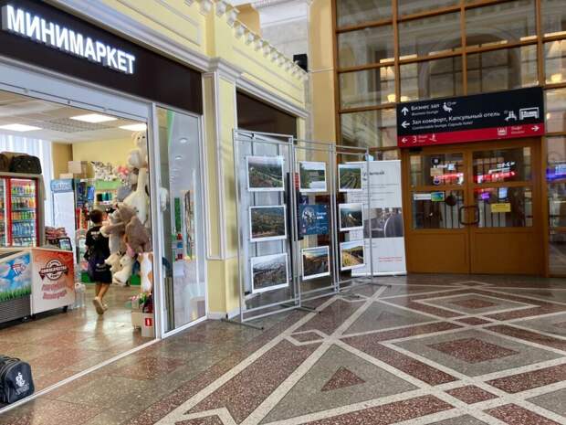 Фотографии природы на Байкало-Амурской магистрали украсили вокзал Волгограда