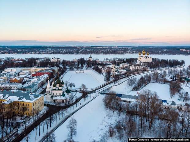 Ярославль с высоты. Хроники заводной птицы путешествия, факты, фото