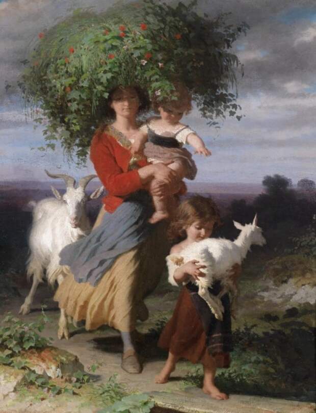 художник Альфред Жак ван Мюйден (Alfred van Muyden) картины – 10