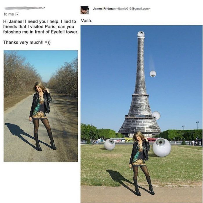 Отфотошопьте, пожалуйста: 16 работ самого известного фотошоп-тролля Отфотошопьте, пожалуйста: 16 работ самого известного фотошоп-тролля