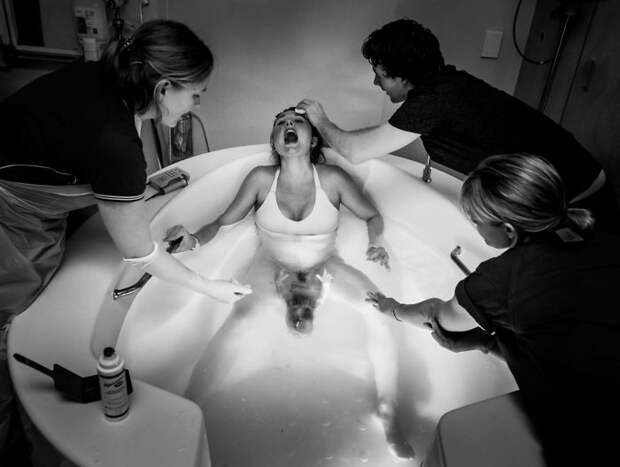 Birth First Place. Selena Rollason Of Brisbane Birth Photography – Serving Brisbane, Au – “Half Born And Already Reaching For Mama”