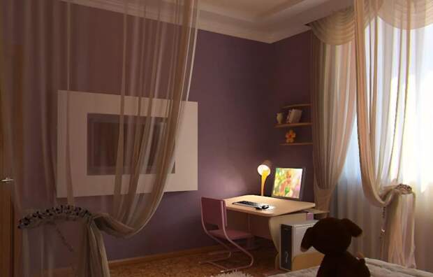 Спальня-кабинет в одной комнате: как обустроить рабочую зону при недостатке места (59 фото)