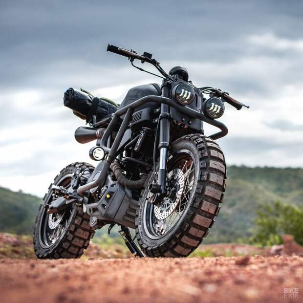 K-Speed: кастом Yamaha XSR155 Trail Breaker из Таиланда