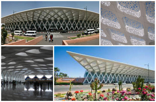 Марракеш Менара Аэропорт (Marrakech Menara Airport), Марракеш, Марокко архитектура, аэропорты, красота, особенности