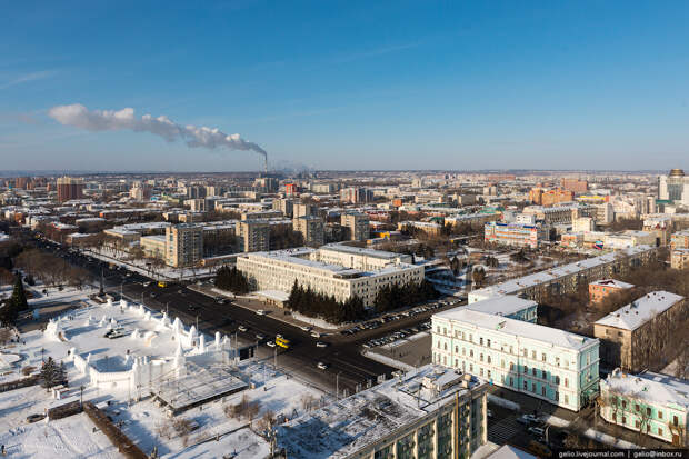Благовещенск с высоты