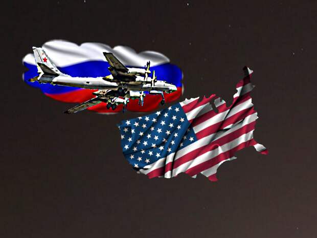 Россия ответила на вызовы ВВС США, направив стратегические ракетные бомбардировщики Ту-95МС к границам Америки 
