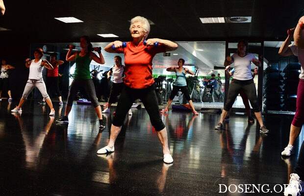91-летняя гимнастка из Германии