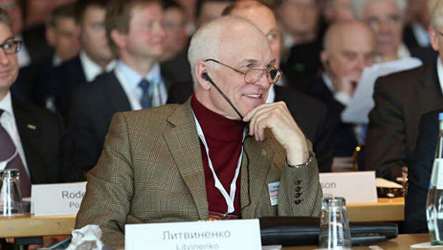 Ректор Национального минерально-сырьевого университета Горный Владимир Литвиненко. Архивное фото