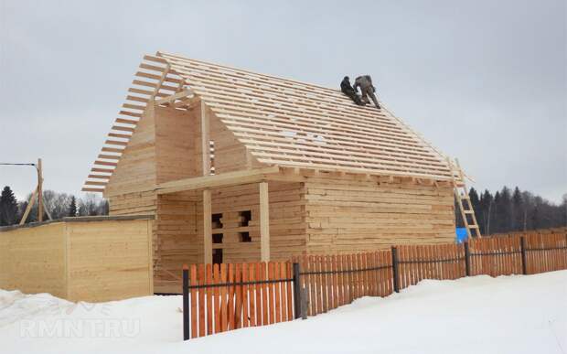 Строительство и ремонт крыши зимой