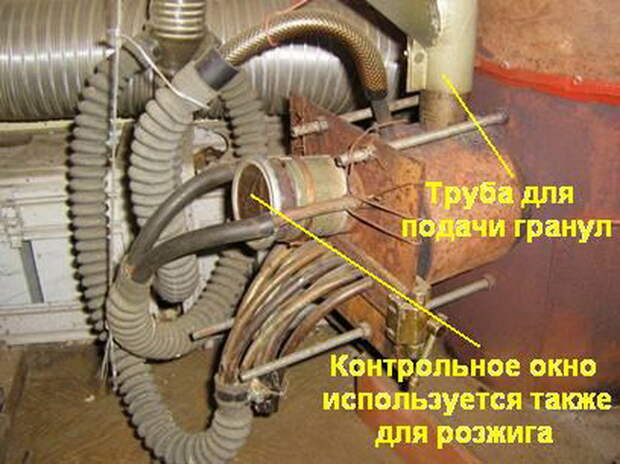 Самодельный автоматический котел на древесных гранулах