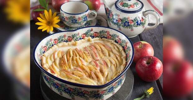 яблочный пирог рецепт
