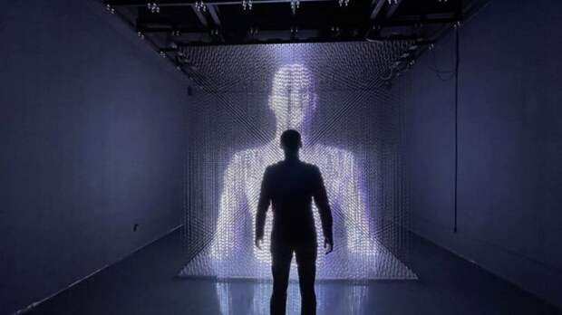LED Pulse hologram
