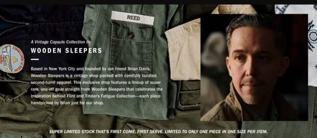 A Sweet Vintage Military Capsule Collection By Wooden Sleepers Just Dropped On Huckberry