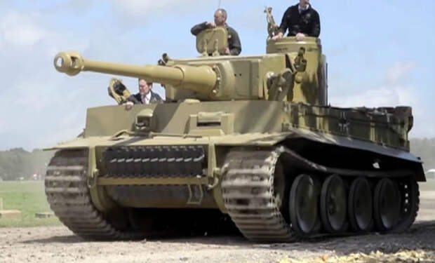 Как был устроен немецкий танк Тигр изнутри