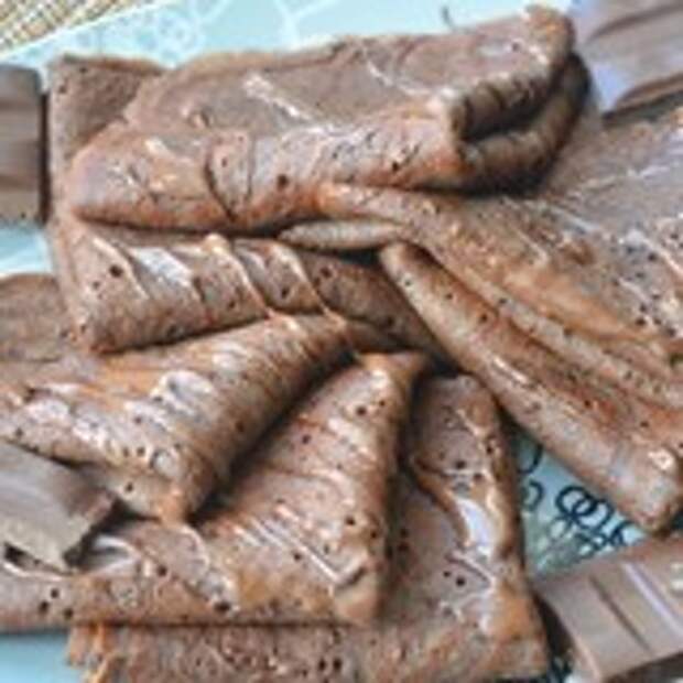 Шоколадные блины