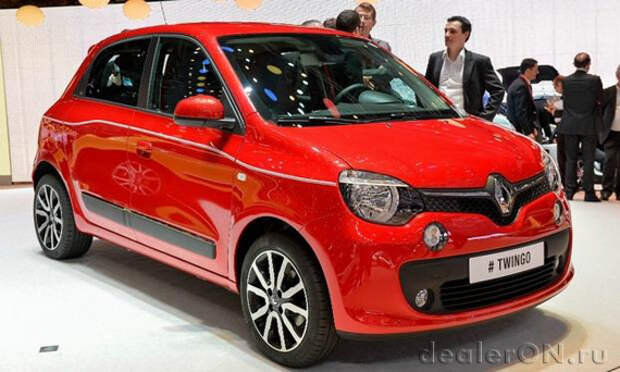 Миникар Рено Твинго 2014 (Renault Twingo) на Женевском автосалоне