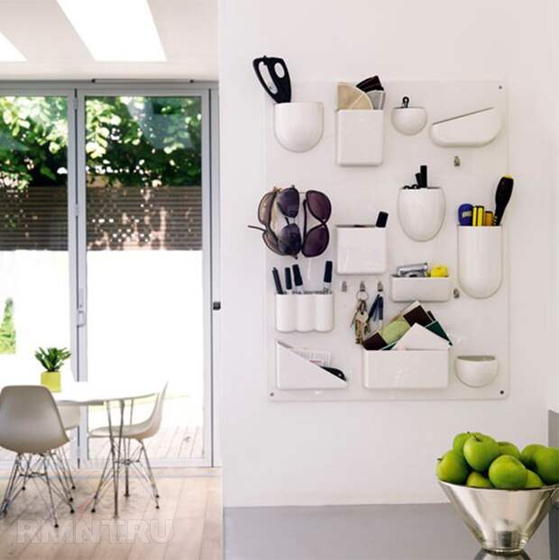 10 идей, как изящно и просто организовать пространство на маленькой кухне