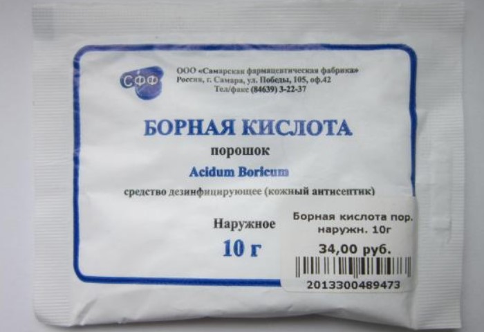 Борная кислота в порошке изгонит нежелательных соседей, но не убьет / Фото: i.otzovik.com Борная кислота в порошке изгонит нежелательных соседей, но не убьет / Фото: i.otzovik.com