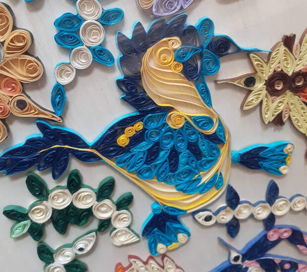 Замысловатое искусство из цветной бумаги от Intuition Paper Art