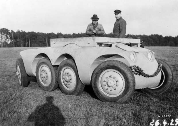 Daimler-Benz MTw 1. | Фото: Porsche cars history. Daimler-Benz MTw 1. | Фото: Porsche cars history.