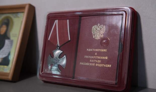 Под Волгоградом семьям погибших на СВО военнослужащих передали госнаграды