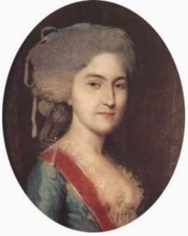 Анна Нарышкина, художник Johann Heinrich Schmidt.