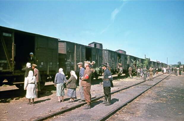 1943 Станция Долинская депортация украинцев