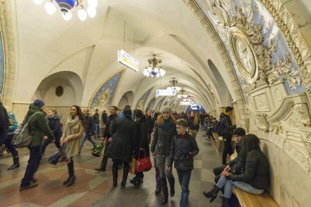 10 самых красивых станций метро Москвы 10 самых красивых станций метро Москвы