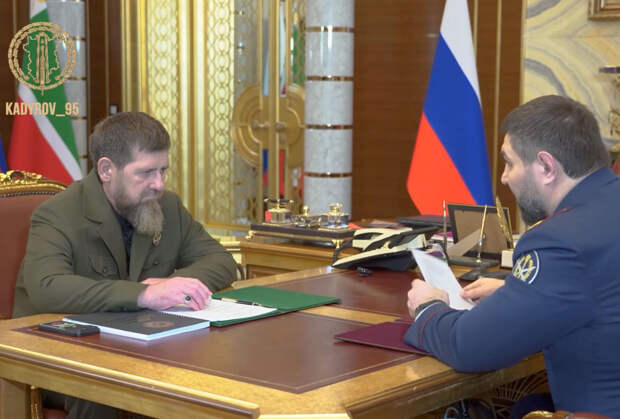 Кадыров встретился с главой ФСИН Чечни после данных о пропаже поджигателя Корана Журавеля
