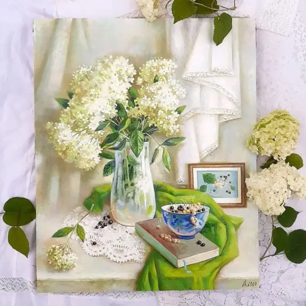 Художник Анастасия Лобанова. Живу, люблю и верю