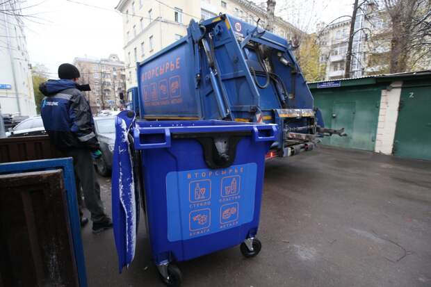В Северном Тушине установят контейнеры для раздельного сбора мусора