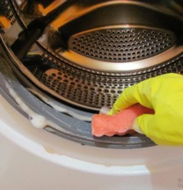 Как почистить стиральную машинку от плесени.