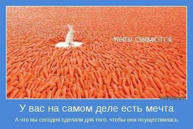 Желаю исполнения мечты!