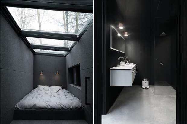 Ничего лишнего, но комфорт не пострадал. | Фото: theaestheticsense.net.