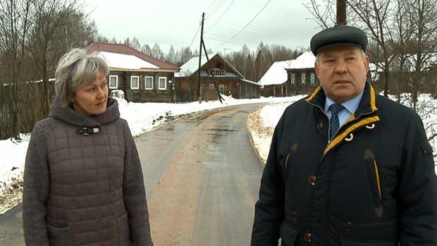 В деревне Овсянка отремонтировали 1 км дороги по проекту поддержки местных инициатив
