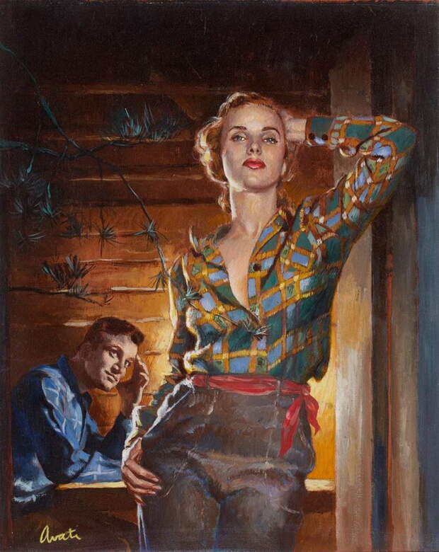 Король книжных обложек: картины James Avati Король книжных обложек: картины James Avati