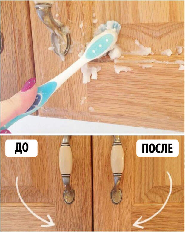 чистка кухонного шкафа