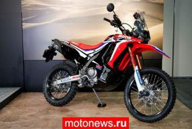 На мотосалоне в Осаке показали Honda CRF250 Rally