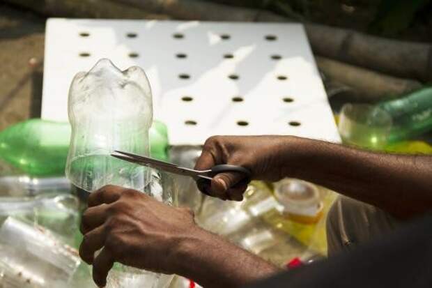 В Бангладеш люди делают кондиционеры из пластиковых бутылок бангладеш, кондиционер, люди