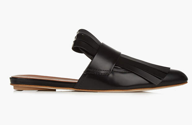 Marni<p><a target="_blank" href="http://www.matchesfashion.com/intl/products/Marni-Fringed-leather-slides-1051231">matchesfashion.com</a></p>