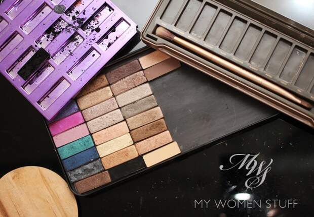 ud palette depot Love Love Love! Make Up For Ever Empty Metal Palettes for housing my depotted Urban Decay palettes
