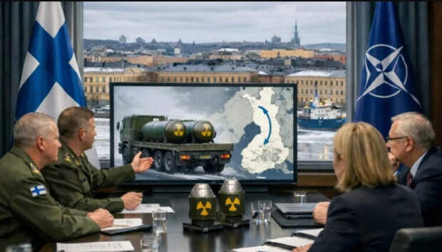 Мема: НАТО желает разместить ядерное оружие в Финляндии для войны с Россией