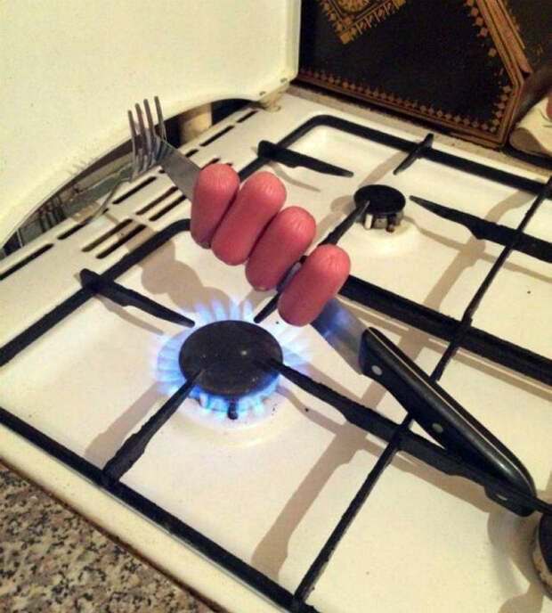 Если нет сковородки. Если нет сковородки.